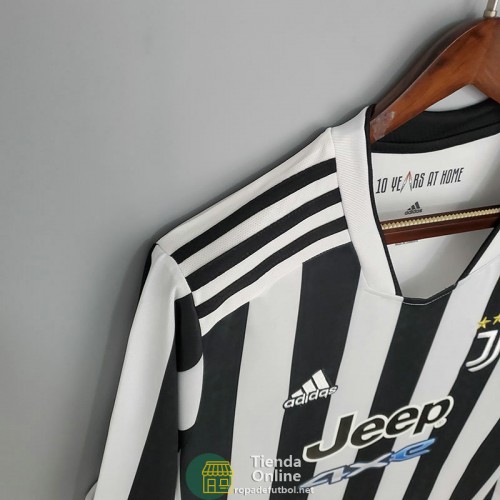 Camiseta Manga Larga Juventus Primera Equipación 2021/2022