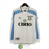 Camiseta Manga Larga Lazio Retro Segunda Equipación 2000/2001