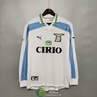 Camiseta Manga Larga Lazio Retro Segunda Equipación 2000/2001