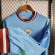 Camiseta Manga Larga Manchester City Primera Equipación 2022/2023