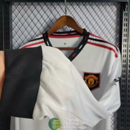 Camiseta Manga Larga Manchester United Segunda Equipación 2022/2023