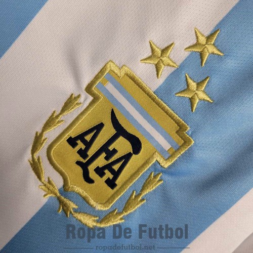 Camiseta Mujer Argentina 3 Star Primera Equipación 2022/2023