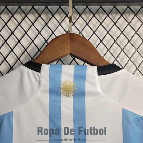 Camiseta Mujer Argentina 3 Star Primera Equipación 2022/2023