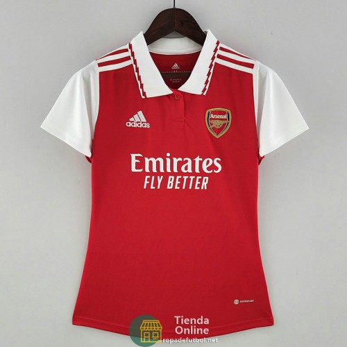 Camiseta Mujer Arsenal Primera Equipación 2022/2023