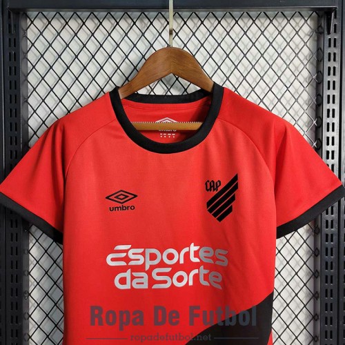 Camiseta Mujer Athletico Paranaense Primera Equipacion 2023/2024