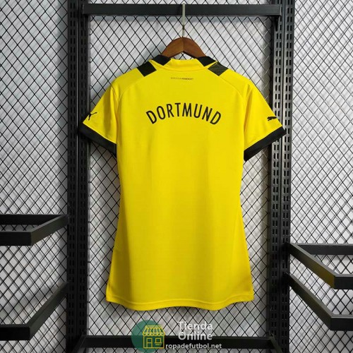 Camiseta Mujer Borussia Dortmund Primera Equipación 2022/2023