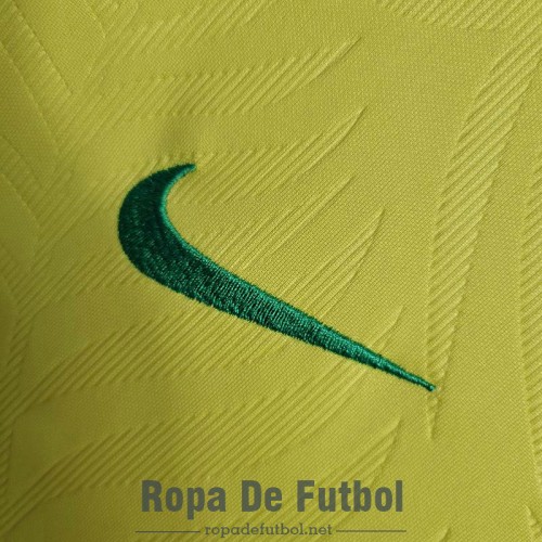 Camiseta Mujer Brasil Primera Equipacion 2023/2024