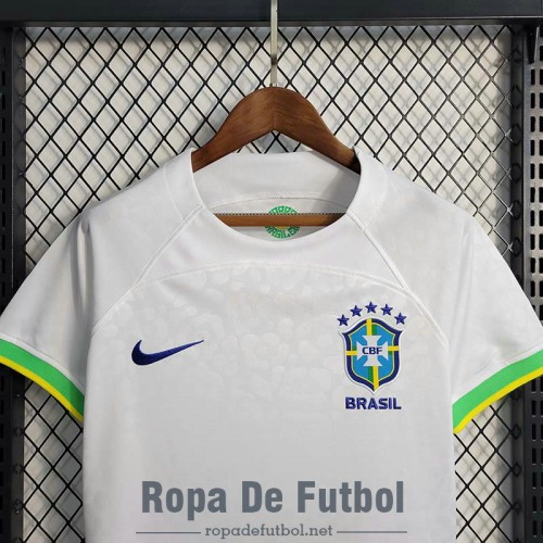 Camiseta Mujer Brasil White VI 2022/2023