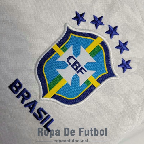 Camiseta Mujer Brasil White VI 2022/2023