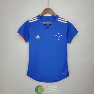 Camiseta Mujer Cruzeiro Primera Equipación 2021/2022