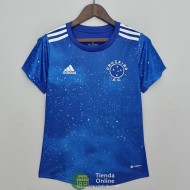 Camiseta Mujer Cruzeiro Primera Equipación 2022/2023