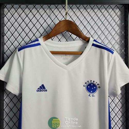 Camiseta Mujer Cruzeiro Segunda Equipación 2022/2023