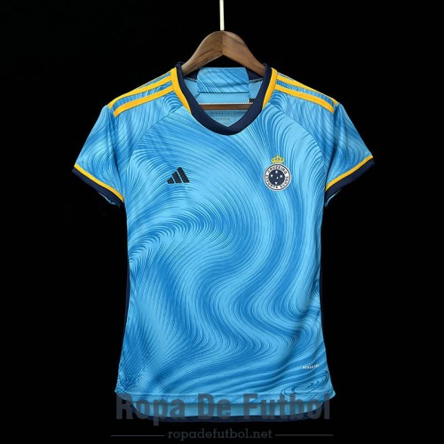 Camiseta Mujer Cruzeiro Tercera Equipación 2023/2024