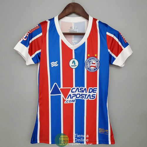 Camiseta Mujer Esporte Clube Bahia Segunda Equipación 2021/2022