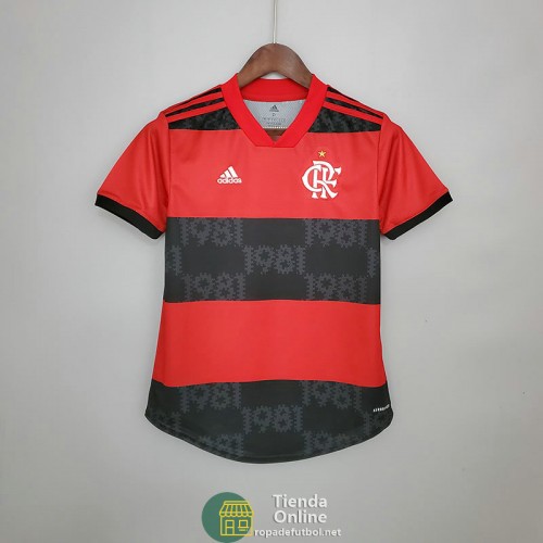 Camiseta Mujer Flamengo Primera Equipación 2021/2022