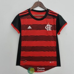 Camiseta Mujer Flamengo Primera Equipación 2022/2023