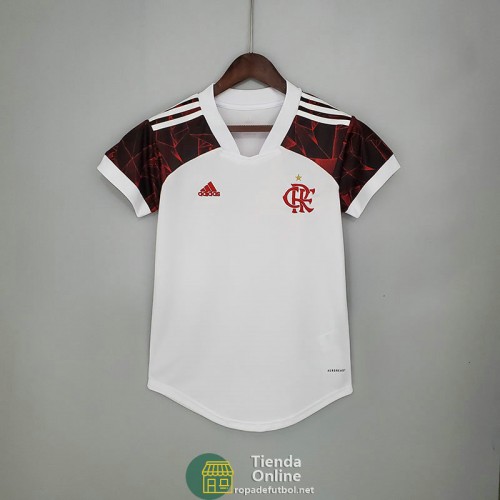 Camiseta Mujer Flamengo Segunda Equipación 2021/2022