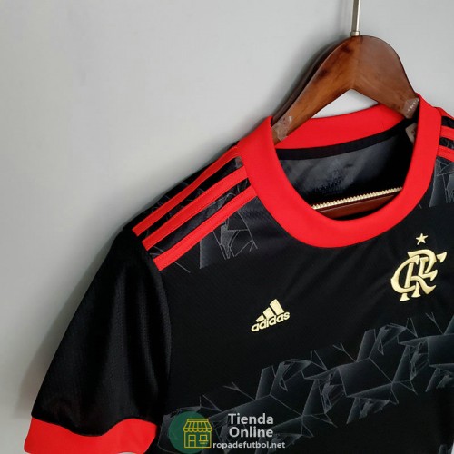 Camiseta Mujer Flamengo Tercera Equipación 2021/2022