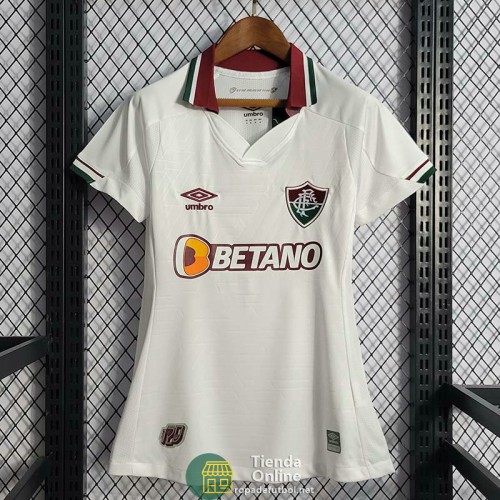 Camiseta Mujer Fluminense FC Segunda Equipación 2022/2023