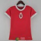 Camiseta Mujer Gales Rojo I 2022/2023