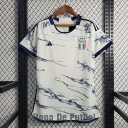 Camiseta Mujer Italia Segunda Equipación 2023/2024