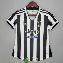 Camiseta Mujer Juventus Primera Equipación 2021/2022