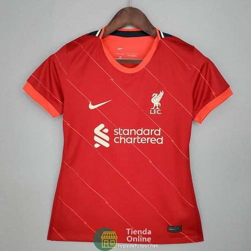 Camiseta Mujer Liverpool Primera Equipación 2021/2022