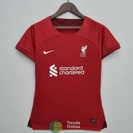 Camiseta Mujer Liverpool Primera Equipación 2022/2023