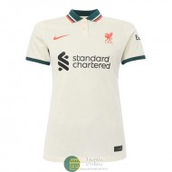 Camiseta Mujer Liverpool Segunda Equipación 2021/2022