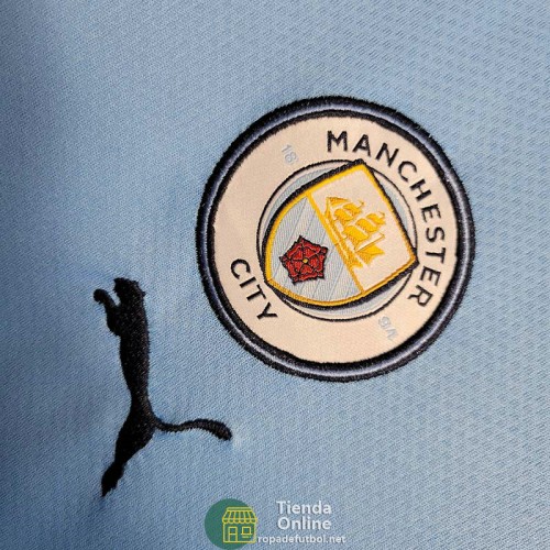 Camiseta Mujer Manchester City Primera Equipación 2022/2023