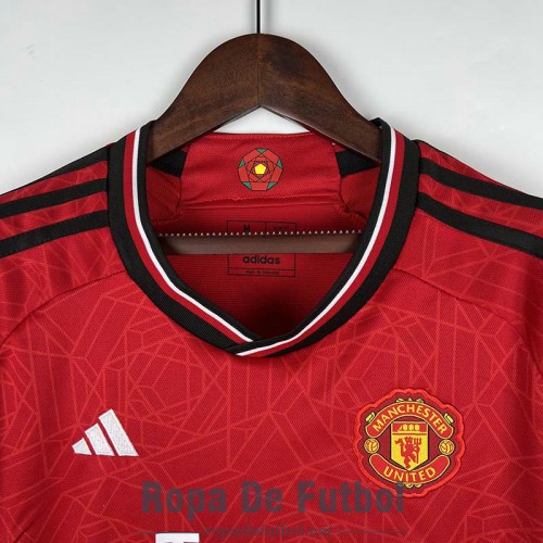 Camiseta Mujer Manchester United Primera Equipacion 2023/2024