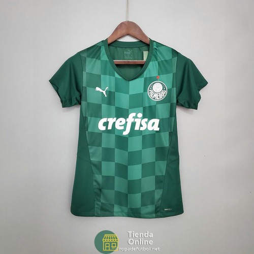 Camiseta Mujer Palmeiras Primera Equipación 2021/2022