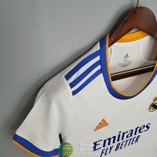 Camiseta Mujer Real Madrid Primera Equipación 2021/2022