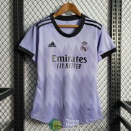 Camiseta Mujer Real Madrid Segunda Equipación 2022/2023