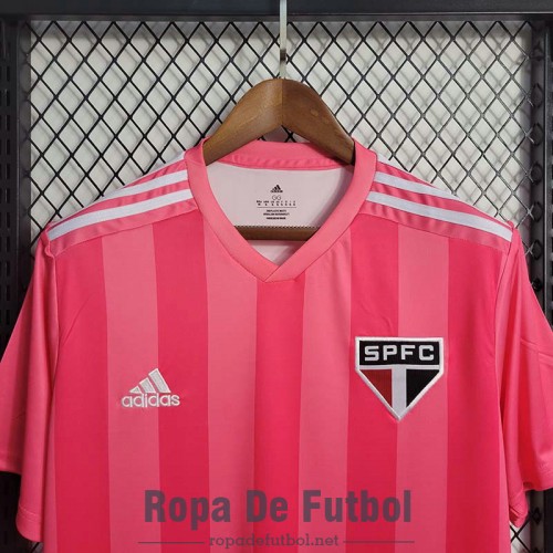 Camiseta Mujer Sao Paulo FC Outubro Rosa 2022/2023