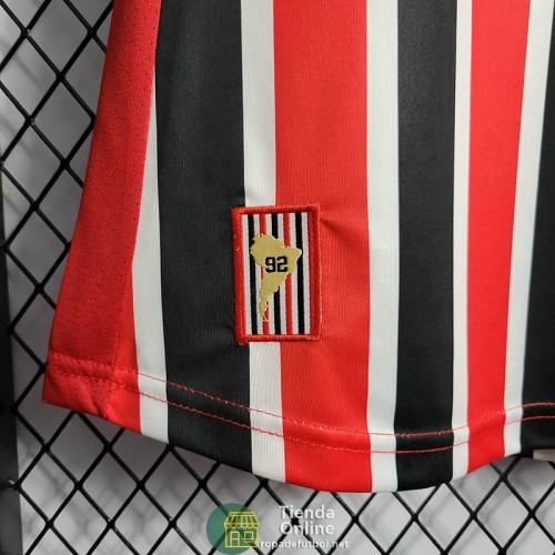 Camiseta Mujer Sao Paulo FC Segunda Equipación 2022/2023