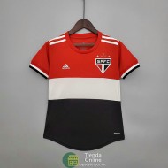 Camiseta Mujer Sao Paulo FC Tercera Equipación 2021/2022