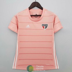 Camiseta Mujer Sao Paulo FC Training Rosado IV 2021/2022