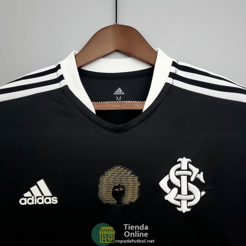 Camiseta Mujer Sport Club Internacional Negro Excellence 2021/2022