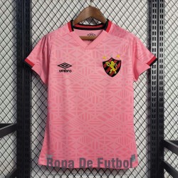 Camiseta Mujer Sport Recife Outubro Rosa 2022/2023