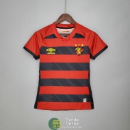 Camiseta Mujer Sport Recife Primera Equipación 2021/2022