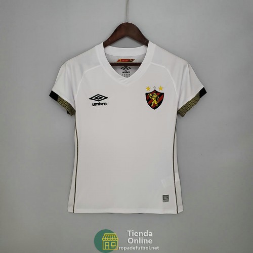 Camiseta Mujer Sport Recife Segunda Equipación 2021/2022