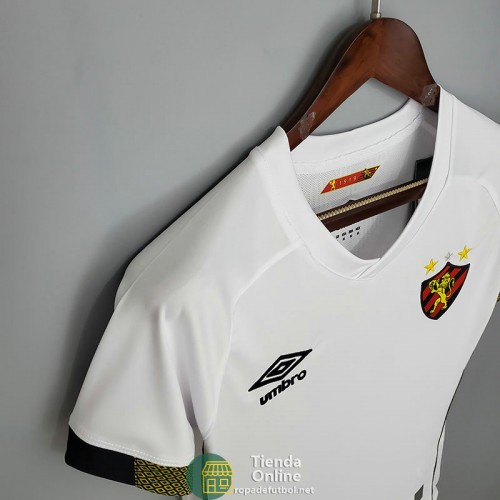 Camiseta Mujer Sport Recife Segunda Equipación 2021/2022