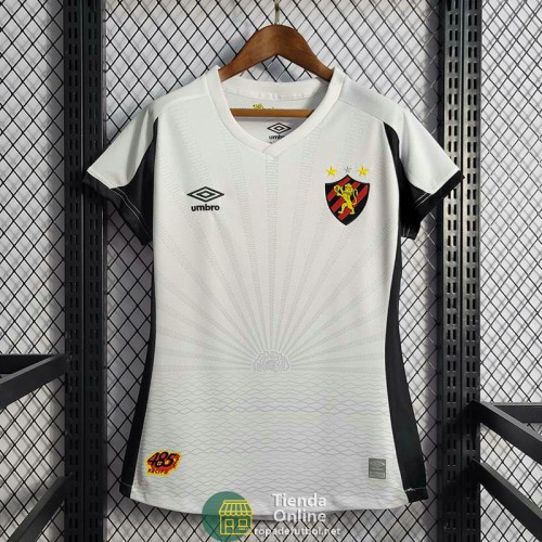 Camiseta Mujer Sport Recife Segunda Equipación 2022/2023