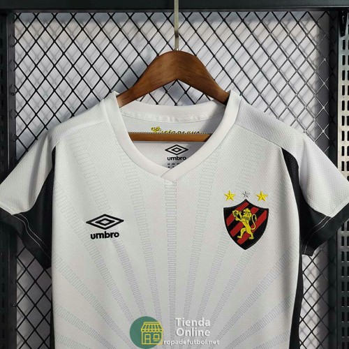 Camiseta Mujer Sport Recife Segunda Equipación 2022/2023