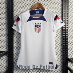 Camiseta Mujer USA Primera Equipacion 2022/2023