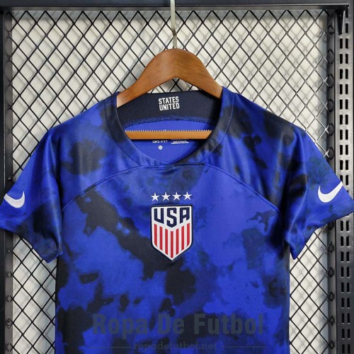 Camiseta Mujer USA Segunda Equipacion 2022/2023