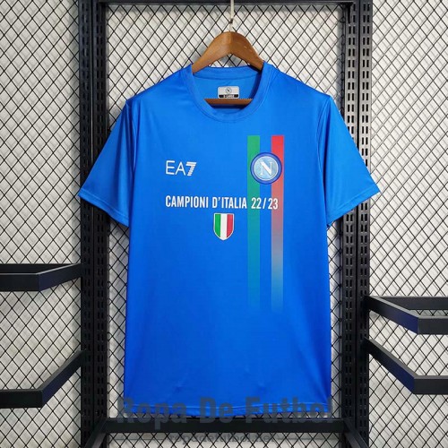 Camiseta Napoli Campioni Blue 2022/2023