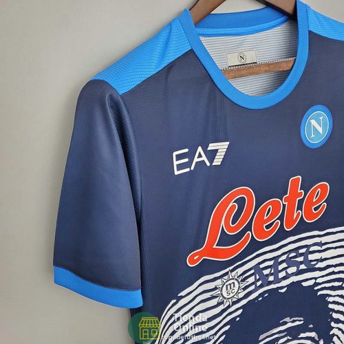 Camiseta Napoli Commemorative Edition Azul 2021/2022