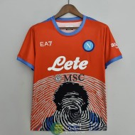 Camiseta Napoli Commemorative Edition Rojo 2021/2022